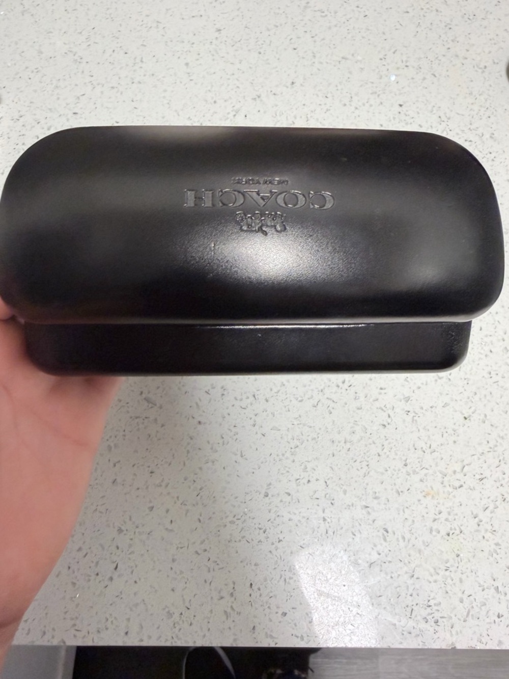 Coach New York Black Eyeglasses Case with Microfiber Cloth – Brand New - Picture 6 of 9